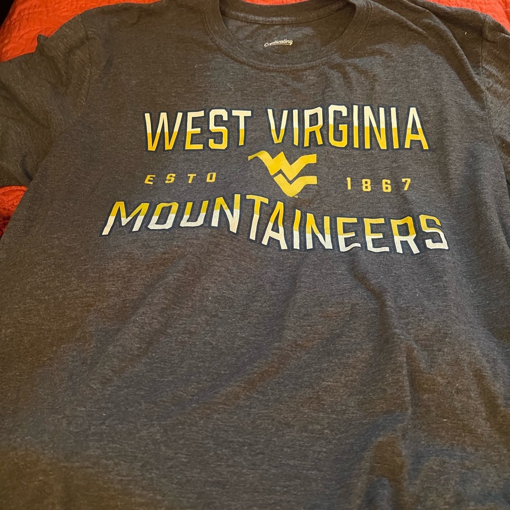 Champion Gray West Virginia Mountaineers T-Shirt